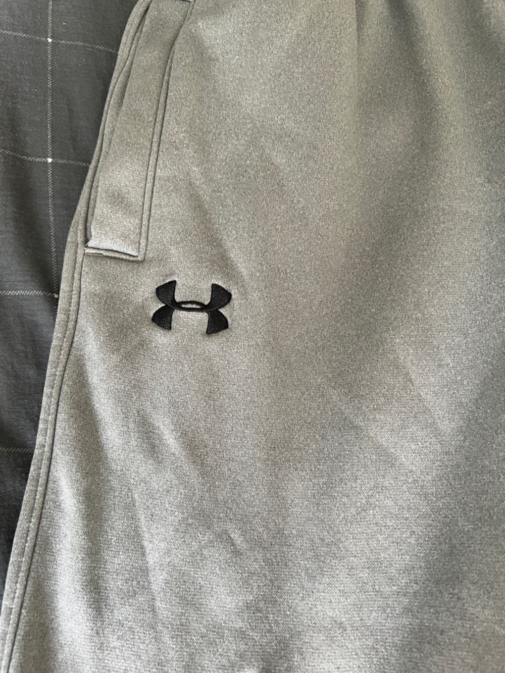 Under Armour Gray Men's Fleece Joggers - Picture 3 of 4